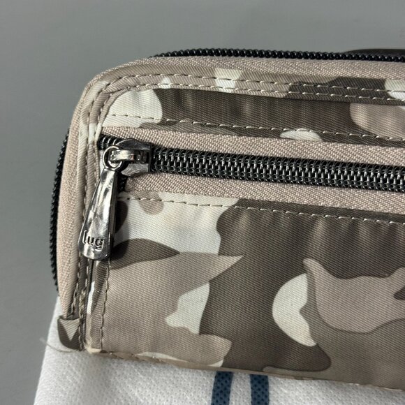 Lug Quilted RFID Zip Around Wallet Tendu - Bright Floral - Picture 6 of 15